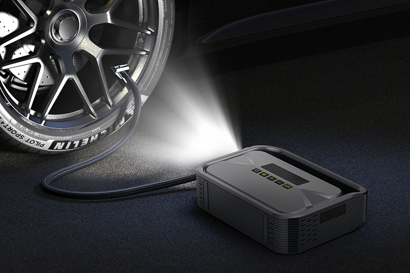 QSTOCK IGNITE Jump Starter met luchtcompressor